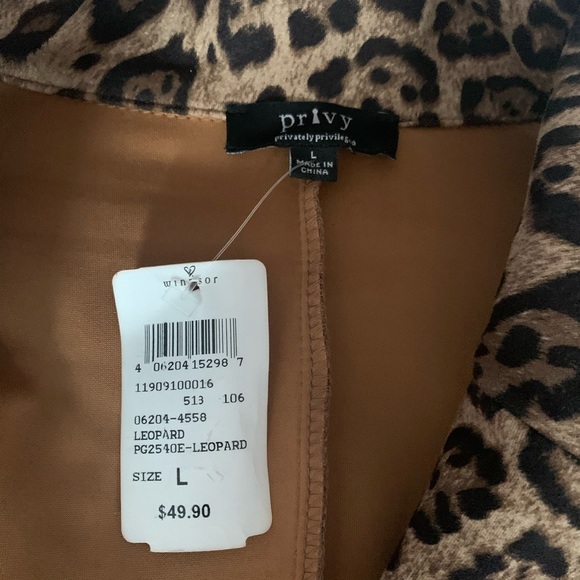 Windsor cheetah print jacket size L - Picture 3 of 3